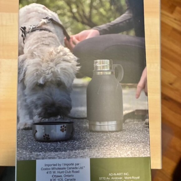 Asobu Dog Bowl Bottle 1.1 L - New in Box - Picture 4 of 8